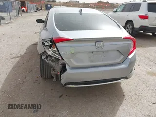 2020 Honda Civic Sedan EX with VIN 19XFC1F39LE000129, listed as a IAAI auction lot 41803070 with 38,638 mi miles. Bid and sale history available at carsss.com. Image 6.