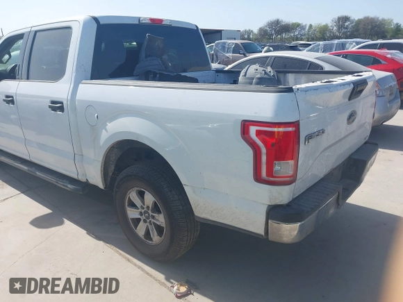 2016 Ford F-150 XL with VIN 1FTEW1CFXGKD46291, listed as a IAAI auction lot 41818541 with 156,827 mi miles and . Bid and sale history available at DreamBid. Image 3.