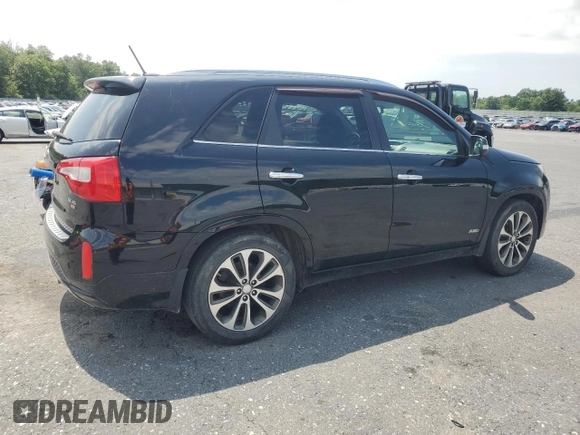 2014 Kia Sorento SX Limited with VIN 5XYKWDA78EG459580, listed as a Copart auction lot 65512585 with 150,416 mi miles and Salvage title. Bid and sale history available at DreamBid. Image 3.