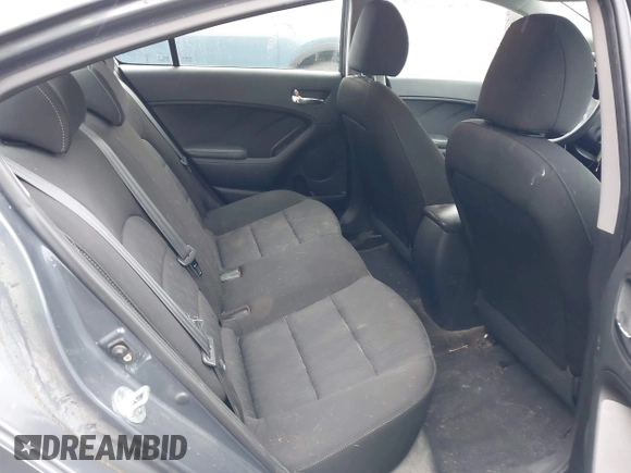 2016 Kia Forte LX with VIN KNAFK4A69G5560835, listed as a IAAI auction lot 42003212 with 100,873 mi miles. Bid and sale history available at carsss.com. Image 8.