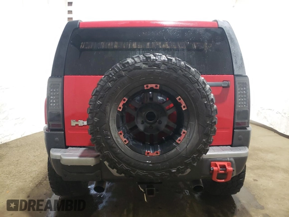 2007 Hummer H3 SUV with VIN 5GTDN13E878141547, listed as a Copart auction lot 61927114 with 162,766 mi miles and Clean Title. Bid and sale history available at carsss.com. Image 6.