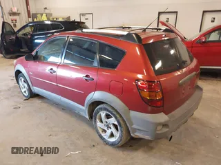 2003 Pontiac Vibe with VIN 5Y2SL62863Z429892, listed as a IAAI auction lot 41932245 with 249,937 mi miles. Bid and sale history available at carsss.com. Image 3.