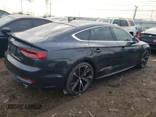 2019 Audi A5 Sportback Premium with VIN WAUDNCF52KA093511, listed as a Copart auction lot 79103543 with 18,009 mi miles. Bid and sale history available at carsss.com. Image 3.