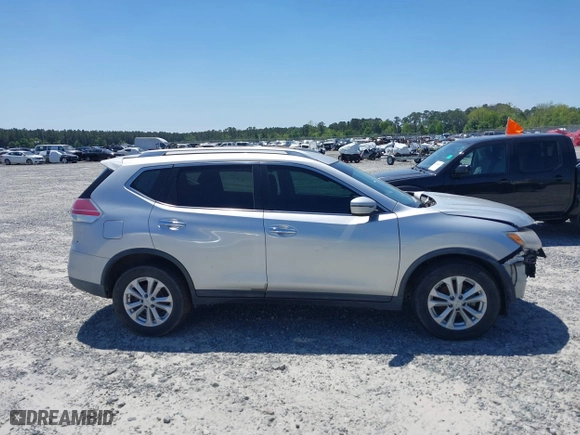 2016 Nissan Rogue S with VIN KNMAT2MV9GP604435, listed as a IAAI auction lot 42041428 with 161,948 mi miles. Bid and sale history available at carsss.com. Image 13.