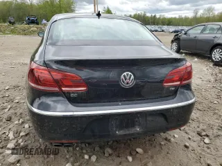 2016 Volkswagen CC Sport with VIN WVWBP7AN9GE518595, listed as a Copart auction lot 55173534 with 88,065 mi miles and Salvage Title. Bid and sale history available at carsss.com. Image 6.