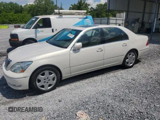 2005 Lexus LS 430 z VIN JTHBN36F655007129, wystawiony jako Copart lot #56886165 z przebiegiem 199 912 mil mil oraz Szkoda całkowita • Salvage title. Historia ofert i sprzedaży dostępna na DreamBid. Obrazek 1.