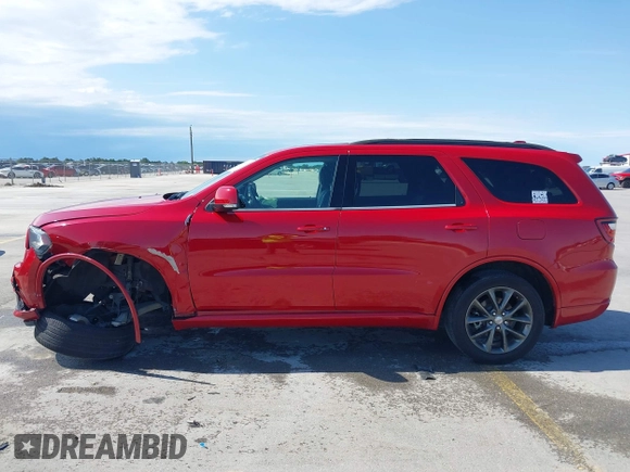2018 Dodge Durango GT with VIN 1C4RDHDG3JC132980, listed as a IAAI auction lot 42219087 with 97,494 mi miles and . Bid and sale history available at DreamBid. Image 15.