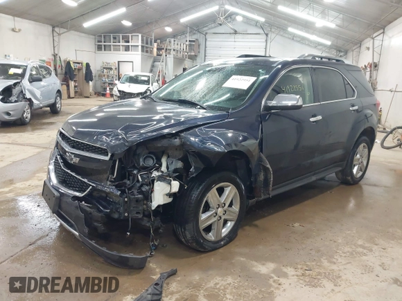 2015 Chevrolet Equinox LTZ with VIN 2GNALDEK9F6195018, listed as a IAAI auction lot 41922951 with 136,298 mi miles. Bid and sale history available at carsss.com. Image 17.