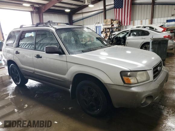 2003 Subaru Forester XS with VIN JF1SG65683H767899, listed as a Copart auction lot 47743095 with 190,443 mi miles and Salvage Title. Bid and sale history available at carsss.com. Image 4.