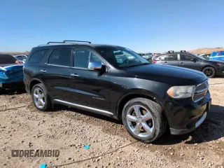 2012 Dodge Durango Citadel with VIN 1C4RDJEG7CC330910, listed as a Copart auction lot 47069995 with 166,864 mi miles and Salvage title. Bid and sale history available at DreamBid. Image 13.