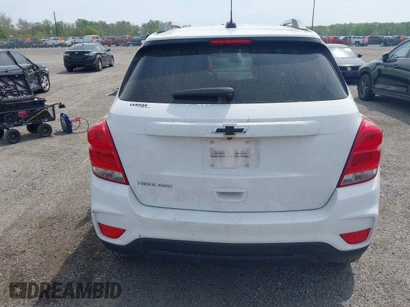 2022 Chevrolet Trax LT with VIN KL7CJPSM4NB530127, listed as a IAAI auction lot 42103923 with 34,851 mi miles and . Bid and sale history available at DreamBid. Image 16.