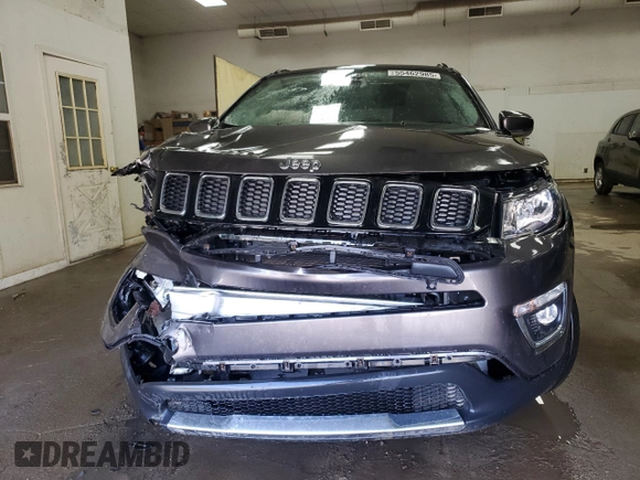 2018 Jeep Compass Limited with VIN 3C4NJDCB8JT395928, listed as a Copart auction lot 55462985 with 66,941 mi miles and Clean title. Bid and sale history available at DreamBid. Image 5.