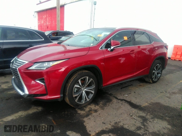 2017 Lexus RX 350 with VIN 2T2BZMCA7HC097155, listed as a IAAI auction lot 36383544 with Not provided miles and . Bid and sale history available at DreamBid. Image 2.