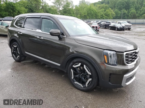 2023 Kia Telluride S с VIN 5XYP6DGC9PG343463, выставлен на аукционе Copart как лот 57703005 с пробегом 124 966 миль миль и Списание • Salvage title. История ставок и продаж доступна на DreamBid. Изображение 4.