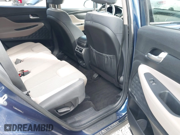 2022 Hyundai Santa Fe SEL with VIN 5NMS2DAJXNH384426, listed as a IAAI auction lot 42082280 with 76,462 mi miles. Bid and sale history available at carsss.com. Image 8.