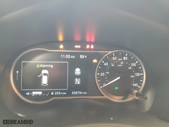 2019 Nissan Kicks SV with VIN 3N1CP5CU7KL497352, listed as a Copart auction lot 47695885 with NaN miles and Salvage Title. Bid and sale history available at carsss.com. Image 9.