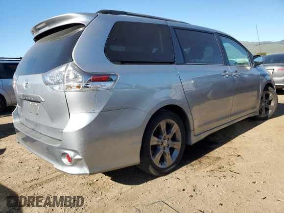 2011 Toyota Sienna SE with VIN 5TDXK3DC8BS112415, listed as a Copart auction lot 50394135 with 150,817 mi miles and Salvage Title. Bid and sale history available at carsss.com. Image 3.