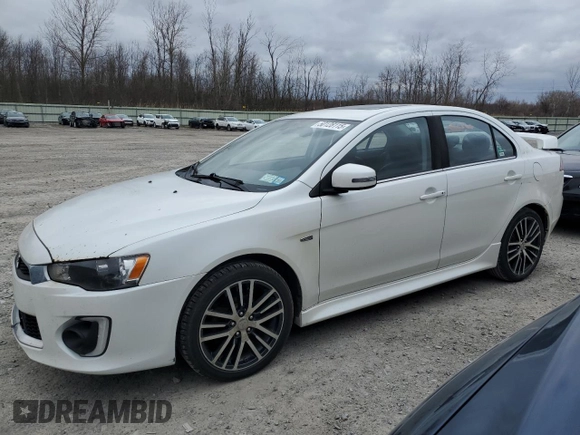 2016 Mitsubishi Lancer GT with VIN JA32U8FW9GU008199, listed as a Copart auction lot 50128115 with 171,881 mi miles and Clean Title. Bid and sale history available at carsss.com. Image 1.