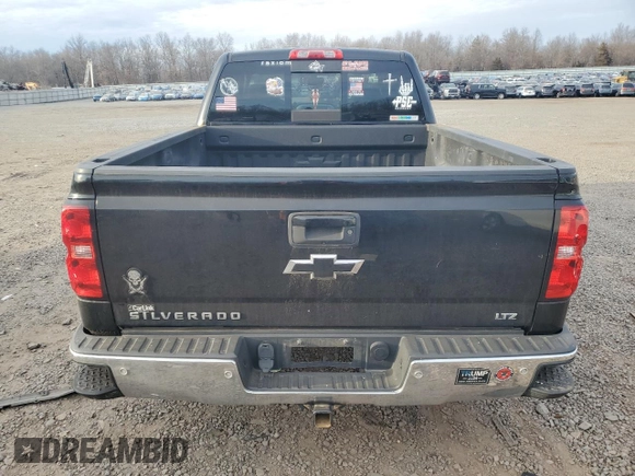 2015 Chevrolet Silverado 1500 LTZ with VIN 1GCVKSEC6FZ206913, listed as a Copart auction lot 46155205 with 131,668 mi miles and Salvage Title. Bid and sale history available at carsss.com. Image 6.