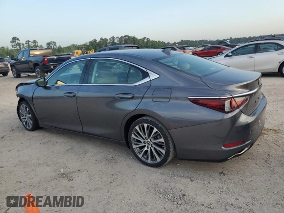 2019 Lexus ES 350 with VIN 58ABZ1B11KU001538, listed as a Copart auction lot 55641085 with 70,411 mi miles and Salvage Title. Bid and sale history available at DreamBid. Image 2.