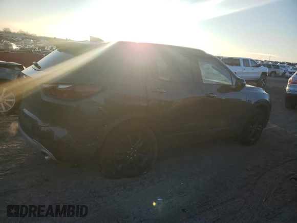 2021 Chevrolet Blazer LT with VIN 3GNKBCR4XMS554338, listed as a Copart auction lot 88315905 with 46,788 mi miles and Salvage title. Bid and sale history available at DreamBid. Image 3.