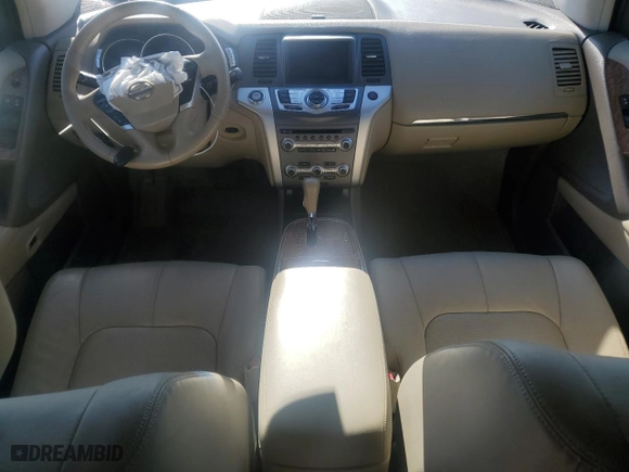 2012 Nissan Murano LE with VIN JN8AZ1MW6CW210025, listed as a Copart auction lot 50890535 with 56,654 mi miles and Salvage Title. Bid and sale history available at carsss.com. Image 8.