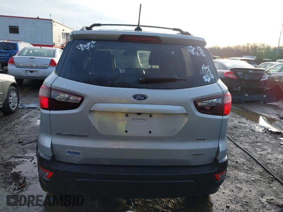 2018 Ford EcoSport SES with VIN MAJ6P1CL1JC189183, listed as a IAAI auction lot 41120875 with 95,741 mi miles and . Bid and sale history available at DreamBid. Image 16.