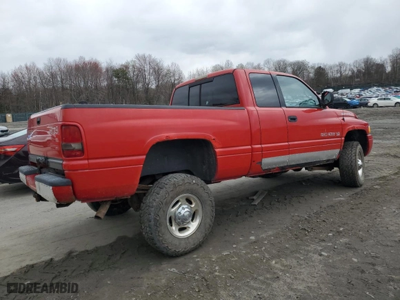 2001 Dodge Ram 2500 with VIN 1B7KF23W51J283624, listed as a Copart auction lot 52191755 with 157,573 mi miles and Clean Title. Bid and sale history available at carsss.com. Image 3.