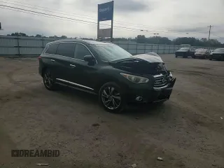 2013 Infiniti JX35 with VIN 5N1AL0MN5DC336213, listed as a Copart auction lot 76327014 with 126,852 mi miles and Salvage Title. Bid and sale history available at carsss.com. Image 11.