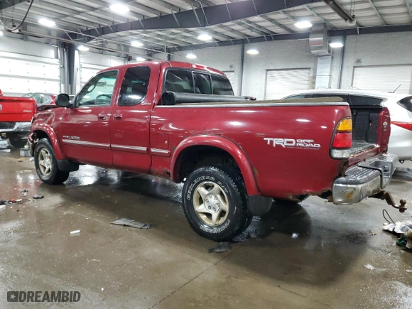 2001 Toyota Tundra Ltd with VIN 5TBBT48181S203438, listed as a Copart auction lot 45710975 with 233,909 mi miles and Salvage Title. Bid and sale history available at carsss.com. Image 2.
