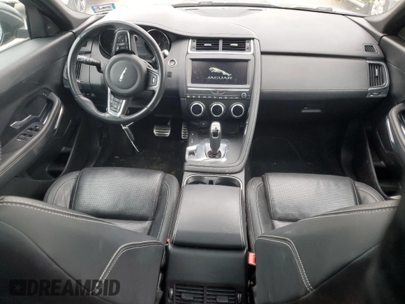 2018 Jaguar E-Pace R-Dynamic S with VIN SADFT2GX5J1Z32484, listed as a Copart auction lot 44236615 with 49,029 mi miles and Salvage Title. Bid and sale history available at DreamBid. Image 8.