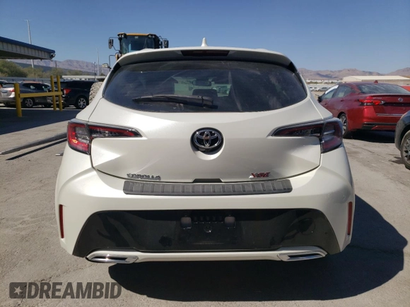 2019 Toyota Corolla Hatchback SE with VIN JTNK4RBE7K3049073, listed as a Copart auction lot 69481624 with 37,494 mi miles and Salvage Title. Bid and sale history available at carsss.com. Image 6.