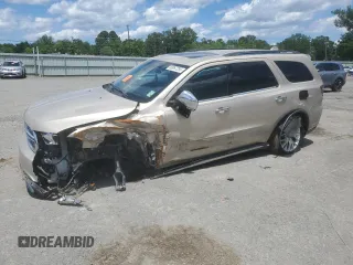 2015 Dodge Durango Citadel z VIN 1C4SDHET0FC873740, wystawiony jako Copart lot #56067255 z przebiegiem 131 362 mil mil oraz Szkoda całkowita • Salvage title. Historia ofert i sprzedaży dostępna na DreamBid. Obrazek 1.