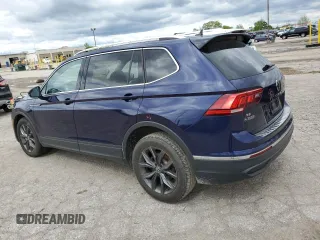 2023 Volkswagen Tiguan SE with VIN 3VVNB7AX4PM132188, listed as a Copart auction lot 55757405 with 23,698 mi miles and Salvage title. Bid and sale history available at DreamBid. Image 2.