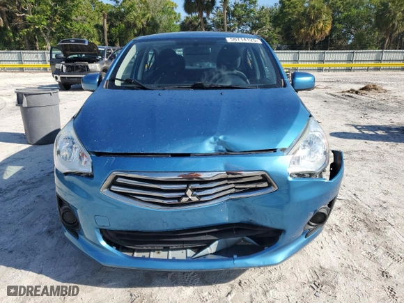 2017 Mitsubishi Mirage G4 ES with VIN ML32F3FJ6HHF08968, listed as a Copart auction lot 50714125 with 73,345 mi miles and Salvage Title. Bid and sale history available at carsss.com. Image 5.