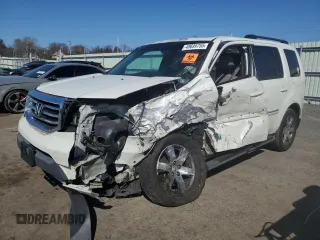 2015 Honda Pilot Touring with VIN 5FNYF4H96FB027418, listed as a Copart auction lot 48699755 with Not Provided miles and Salvage Title. Bid and sale history available at DreamBid. Image 1.