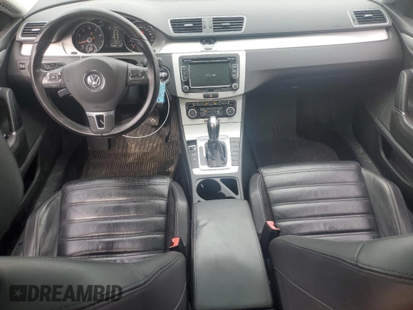 2011 Volkswagen CC with VIN WVWHN9AN5BE739809, listed as a Copart auction lot 54607385 with 124,389 mi miles and Salvage Title. Bid and sale history available at DreamBid. Image 8.