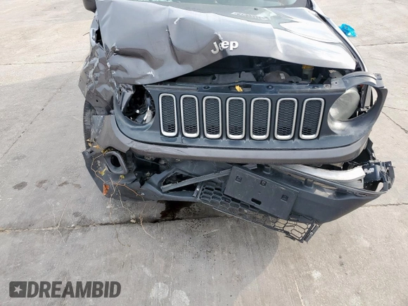 2017 Jeep Renegade Latitude with VIN ZACCJABB6HPE80579, listed as a Copart auction lot 47595555 with 145,931 mi miles and Salvage Title. Bid and sale history available at DreamBid. Image 13.