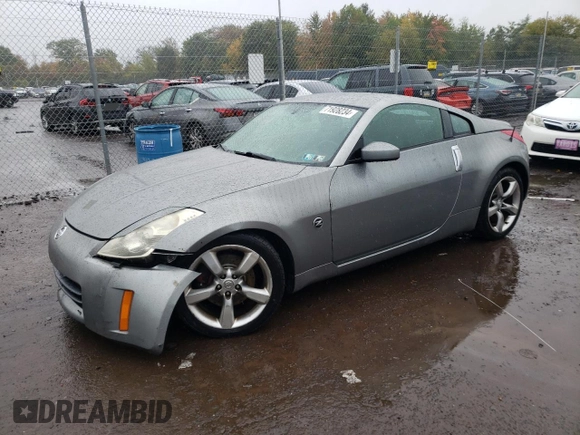 2006 Nissan 350Z Touring with VIN JN1AZ34E46M352617, listed as a Copart auction lot 71928234 with 195,583 mi miles and Salvage Title. Bid and sale history available at DreamBid. Image 1.