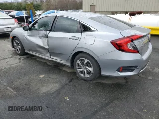2019 Honda Civic LX with VIN 2HGFC2F64KH579521, listed as a Copart auction lot 52819835 with 40,783 mi miles and Salvage Title. Bid and sale history available at DreamBid. Image 2.