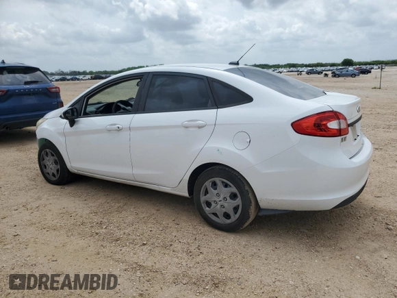 2012 Ford Fiesta S with VIN 3FADP4AJXCM123663, listed as a Copart auction lot 54307665 with 129,801 mi miles and Salvage Title. Bid and sale history available at DreamBid. Image 2.
