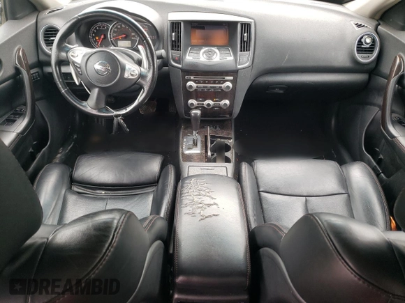 2012 Nissan Maxima SV with VIN 1N4AA5AP1CC866390, listed as a Copart auction lot 58710935 with 156,107 mi miles and Salvage title. Bid and sale history available at DreamBid. Image 8.
