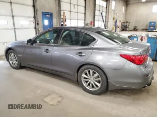 2014 Infiniti Q50 Premium with VIN JN1BV7AR5EM683185, listed as a Copart auction lot 53796975 with 149,277 mi miles and Salvage Title. Bid and sale history available at DreamBid. Image 2.