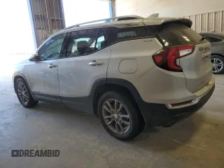 2022 GMC Terrain SLT with VIN 3GKALPEVXNL163889, listed as a Copart auction lot 71799184 with 30,697 mi miles and Salvage Title. Bid and sale history available at carsss.com. Image 2.