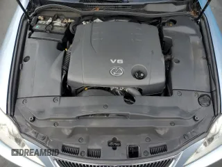 2006 Lexus IS 250 Manual with VIN JTHBK262862020029, listed as a Copart auction lot 52809295 with 72,654 mi miles and Salvage Title. Bid and sale history available at carsss.com. Image 11.