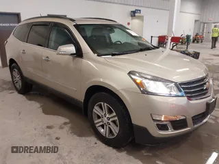 2016 Chevrolet Traverse LT with VIN 1GNKRGKD4GJ158408, listed as a IAAI auction lot 41951343 with 58,368 mi miles. Bid and sale history available at carsss.com. Image 1.