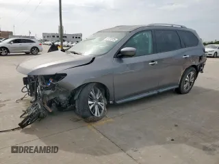 2020 Nissan Pathfinder SL z VIN 5N1DR2CN7LC601365, wystawiony jako Copart lot #57273725 z przebiegiem 44 503 mil mil oraz Szkoda całkowita • Salvage title. Historia ofert i sprzedaży dostępna na DreamBid. Obrazek 1.
