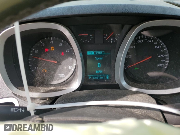2013 Chevrolet Equinox LT with VIN 2GNALDEK7D6280162, listed as a Copart auction lot 42827125 with 178,213 mi miles and Salvage Title. Bid and sale history available at DreamBid. Image 9.