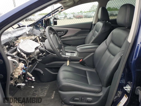 2023 Nissan Murano SV с VIN 5N1AZ2BS2PC139474, выставлен на аукционе Copart как лот 56922365 с пробегом 28 440 миль миль и Списание • Salvage title. История ставок и продаж доступна на DreamBid. Изображение 7.