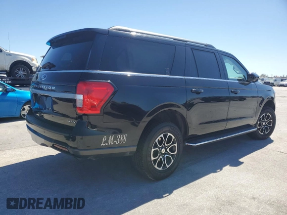 2022 Ford Expedition Max XLT with VIN 1FMJK1JT6NEA66670, listed as a Copart auction lot 47469935 with Not provided miles and Salvage title. Bid and sale history available at DreamBid. Image 3.